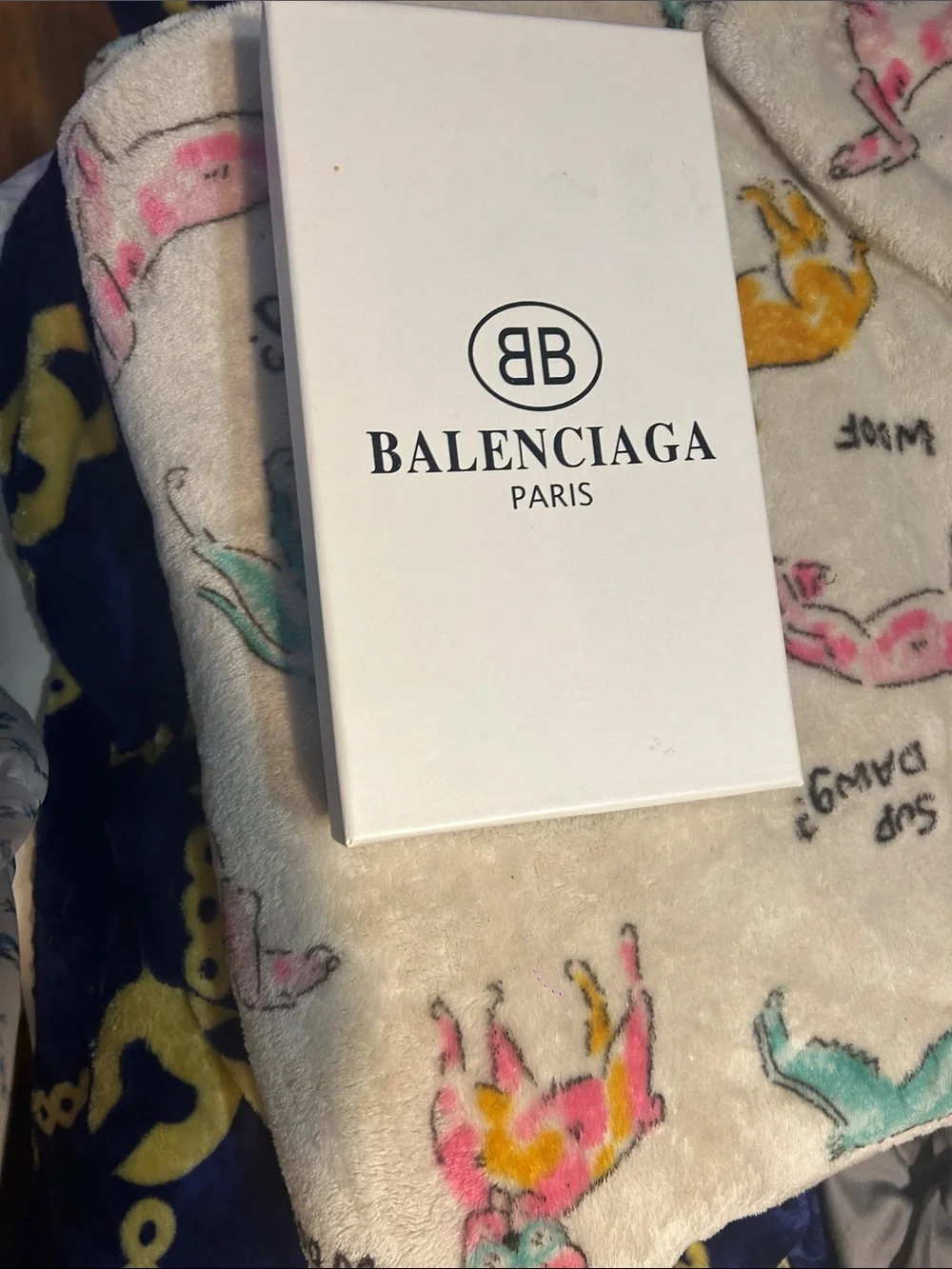 Balenciaga Black Rhinestone Logo Leggings